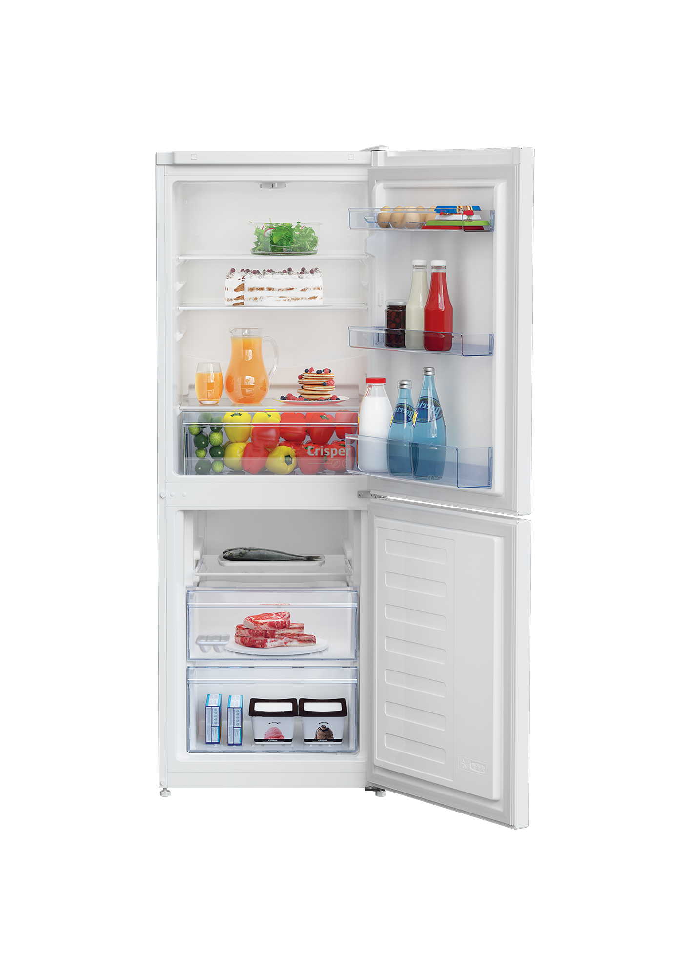 Beko RCSA240K40WN koelvriescombinatie