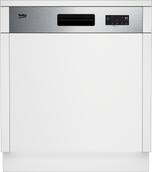 Beko BDSN153E3X half geïntegreerde vaatwasser 13 couverts