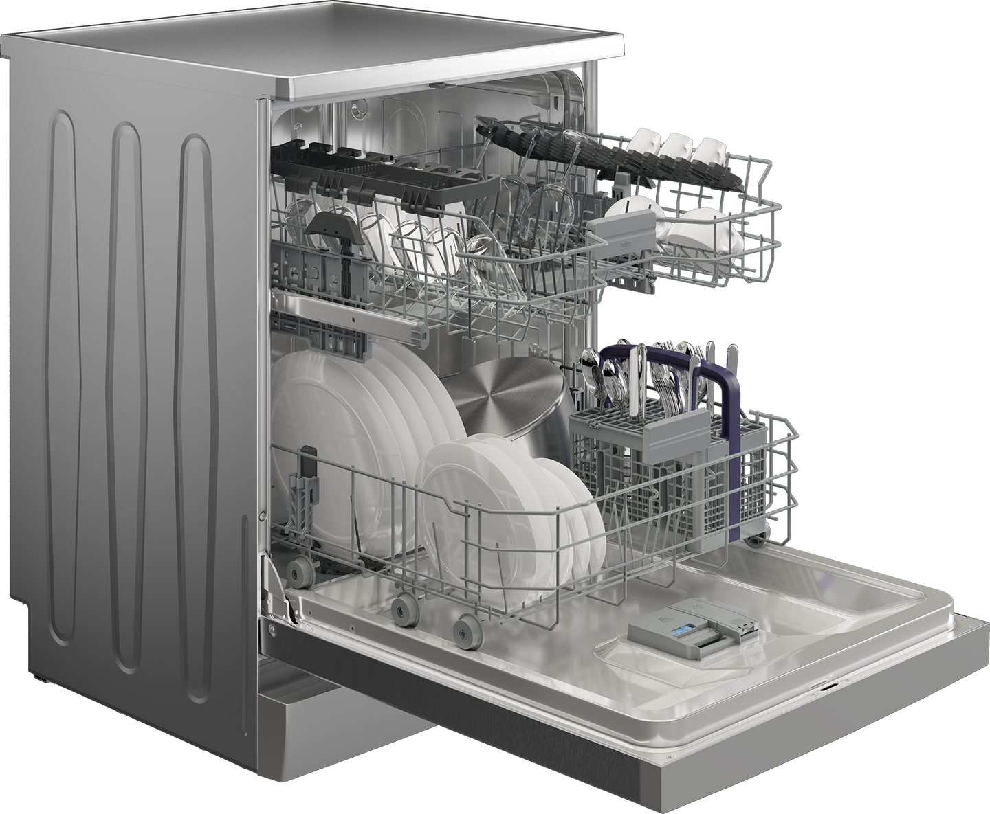 Beko BDFN26440X2 vrijstaande vaatwasser
