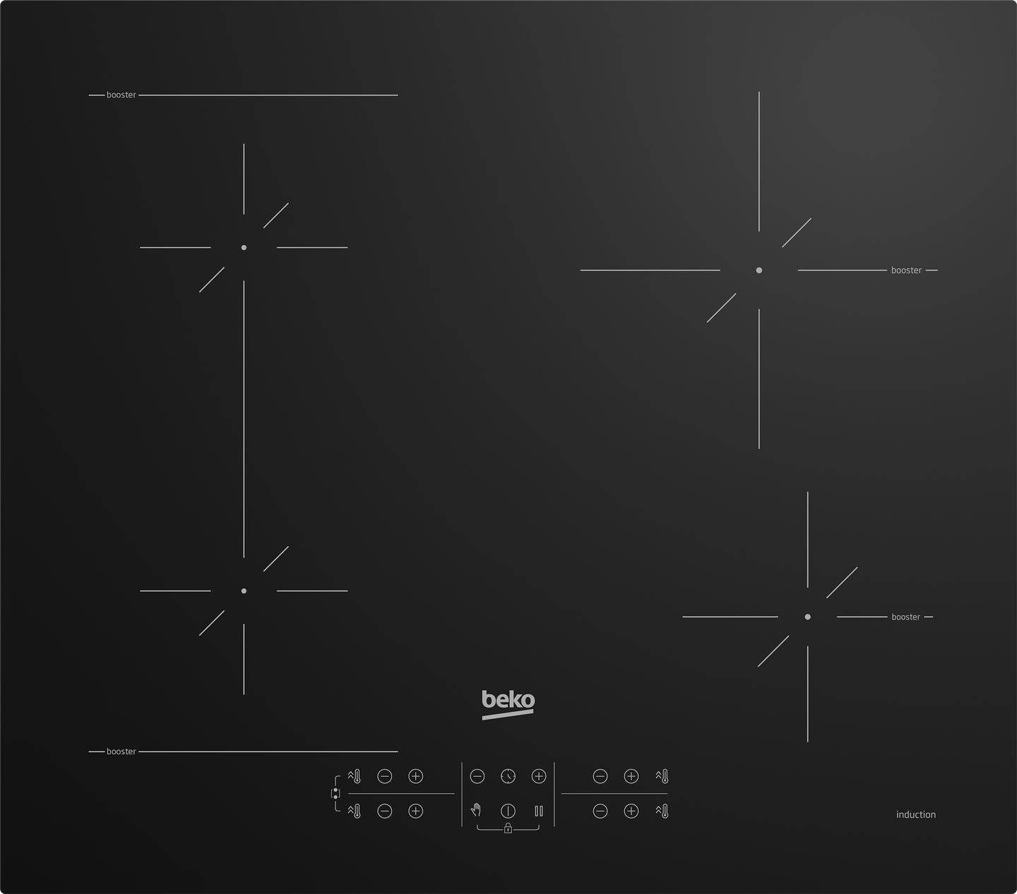Beko HII64200SFMT inductiekookplaat