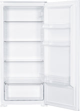 Wiggo WL-BUR123E(W) Inbouw koelkast Nismaat 122 cm 199 liter Sleepdeur