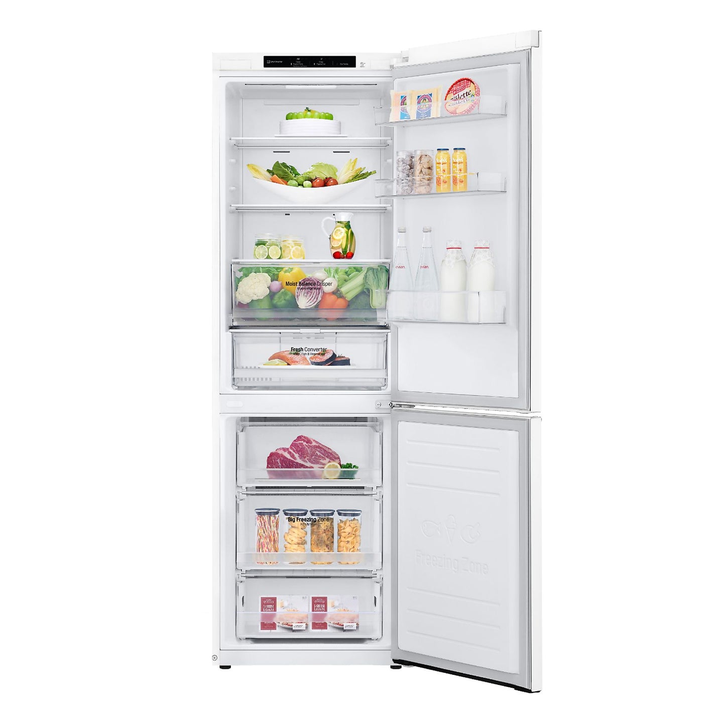 LG GBB61SWGCN1 koelvriescombinatie