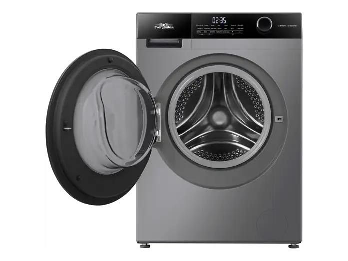 Everglades EVWM81422AG wasmachine - schuin vooraanzicht