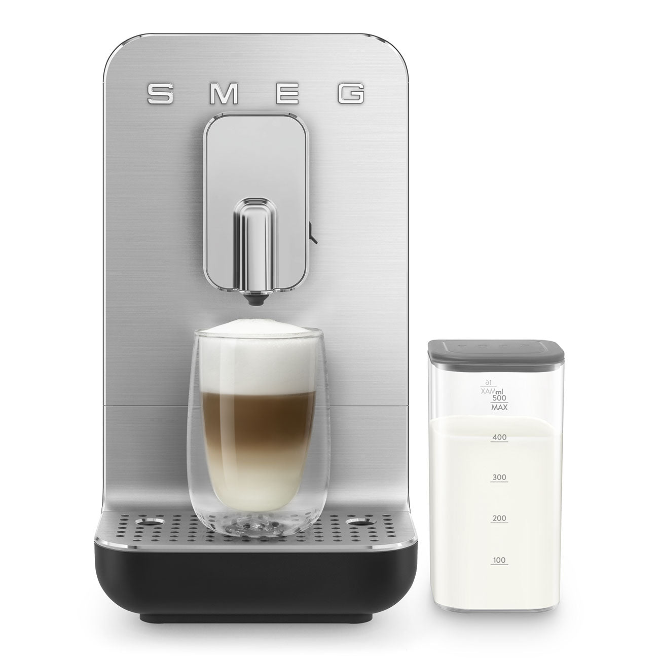 SMEG BCC13BLMEU volautomatische koffiemachine met melksysteem matzwart
