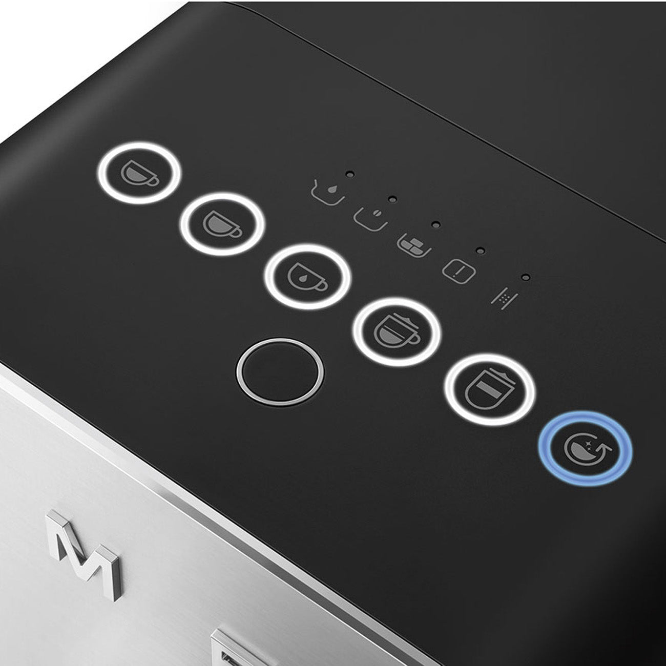SMEG BCC13BLMEU volautomatische koffiemachine met melksysteem matzwart