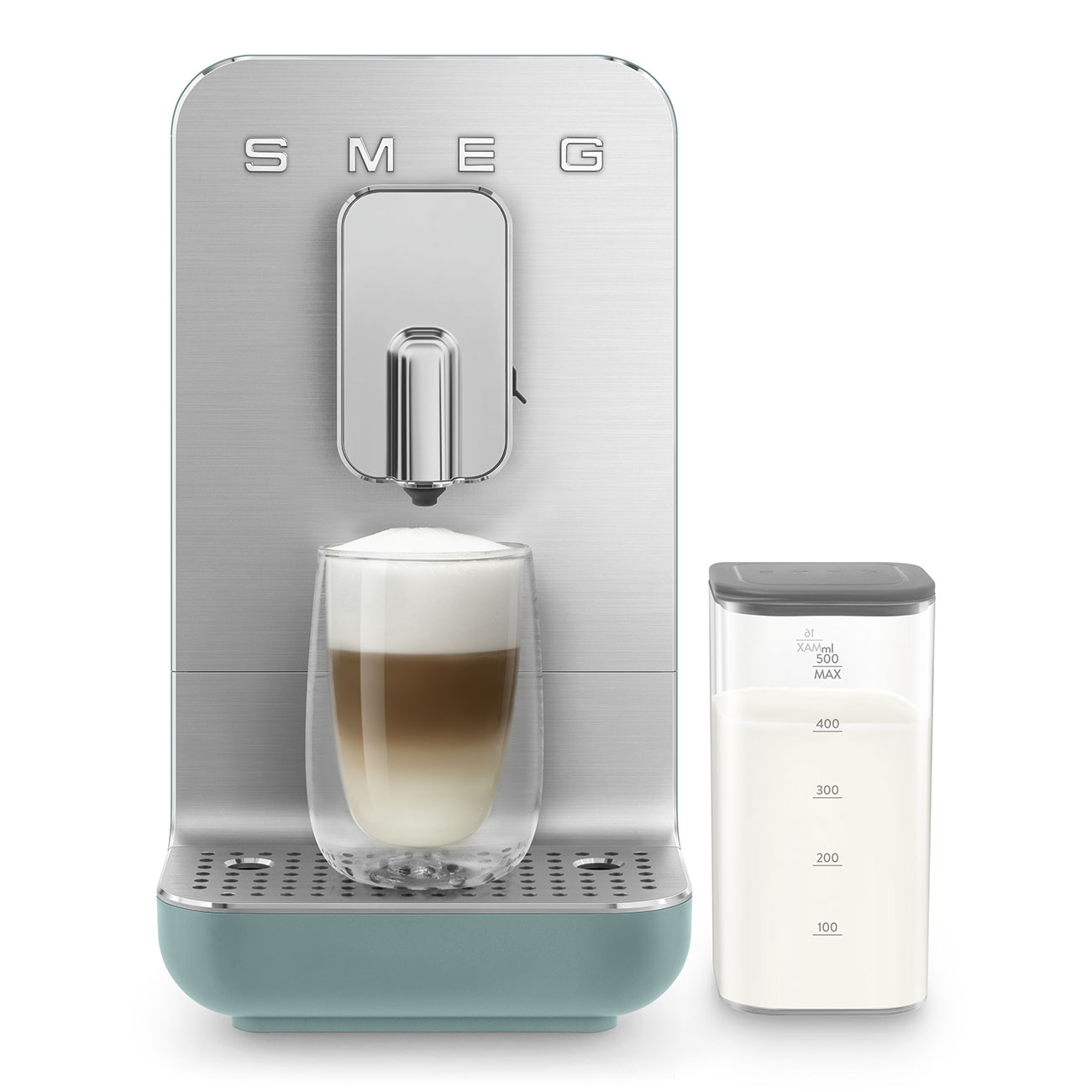 SMEG BCC13EGMEU volautomatische koffiemachine met melksysteem Emerald Green