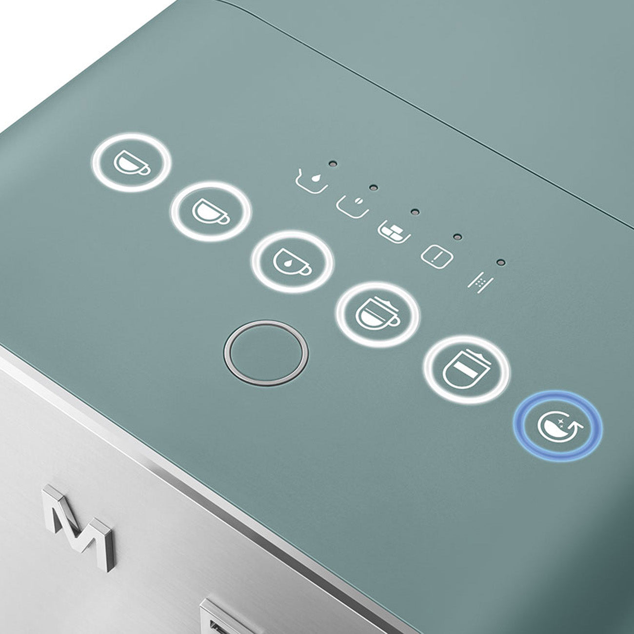 SMEG BCC13EGMEU volautomatische koffiemachine met melksysteem Emerald Green