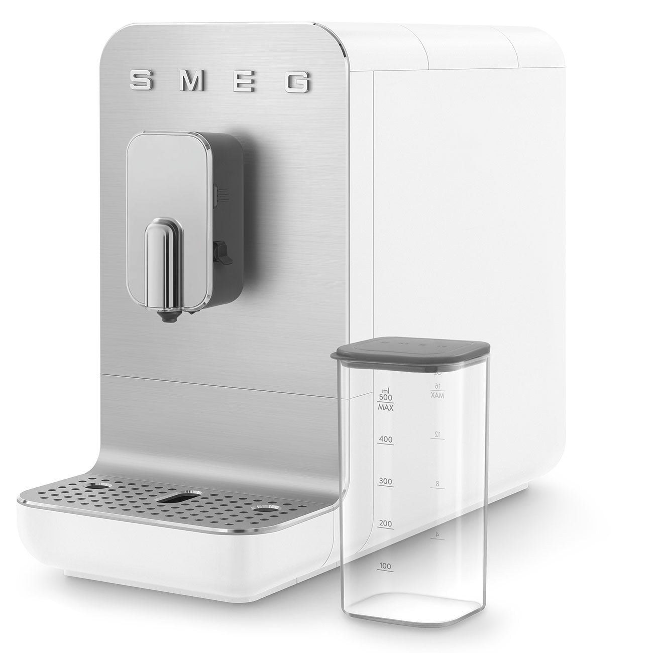 SMEG BCC13WHMEU volautomatische koffiemachine met melksysteem matwit