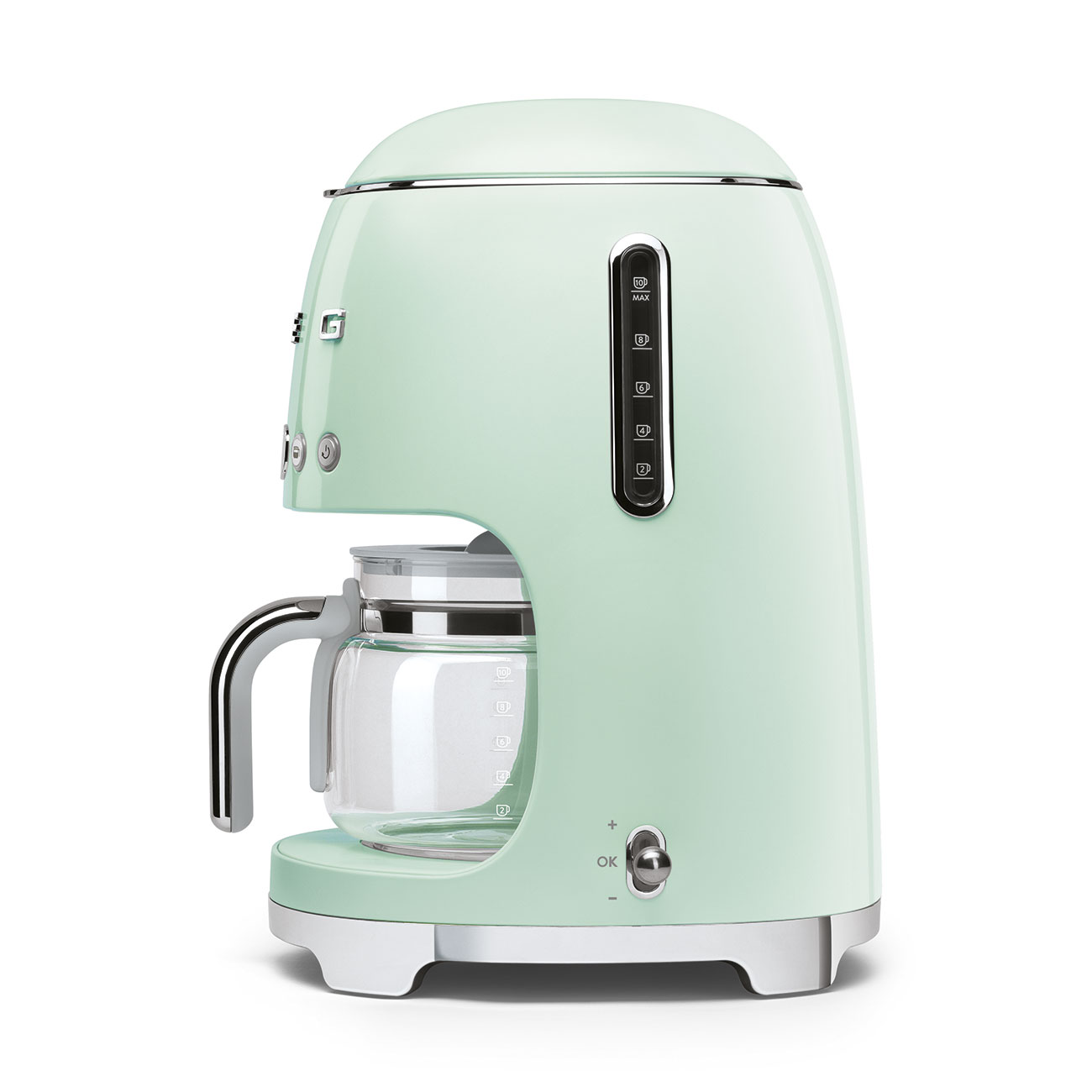SMEG DCF02PGEU filterkoffiemachine watergroen