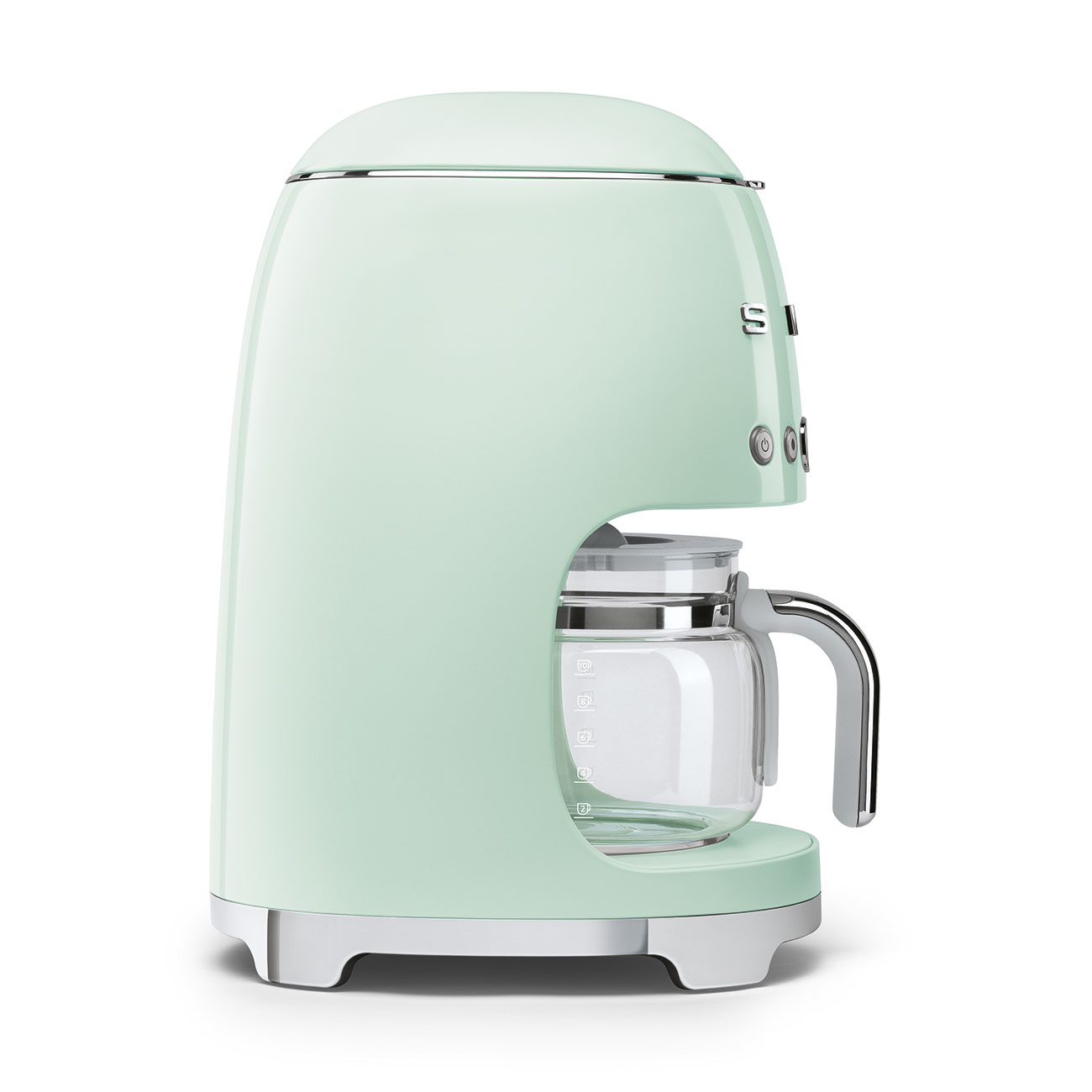 SMEG DCF02PGEU filterkoffiemachine watergroen