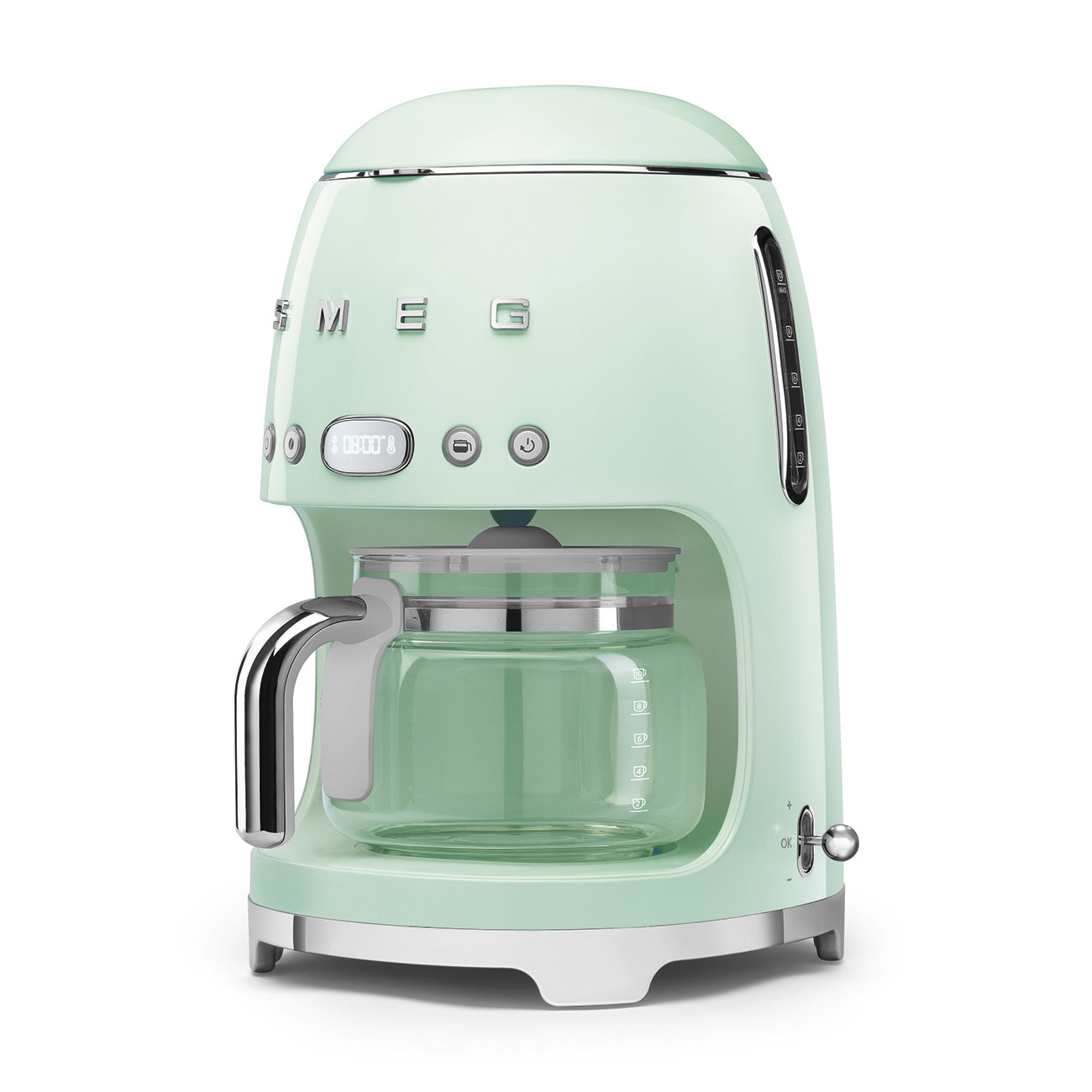SMEG DCF02PGEU filterkoffiemachine watergroen