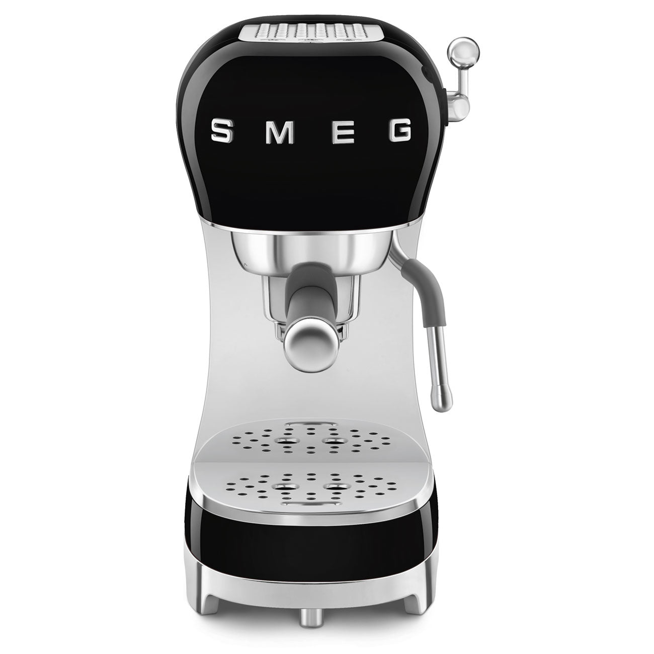 SMEG ECF02BLEU handmatige espressomachine zwart