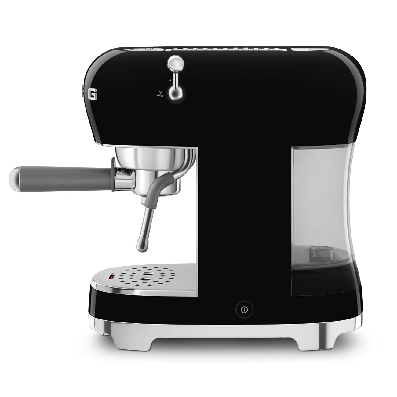 SMEG ECF02BLEU handmatige espressomachine zwart