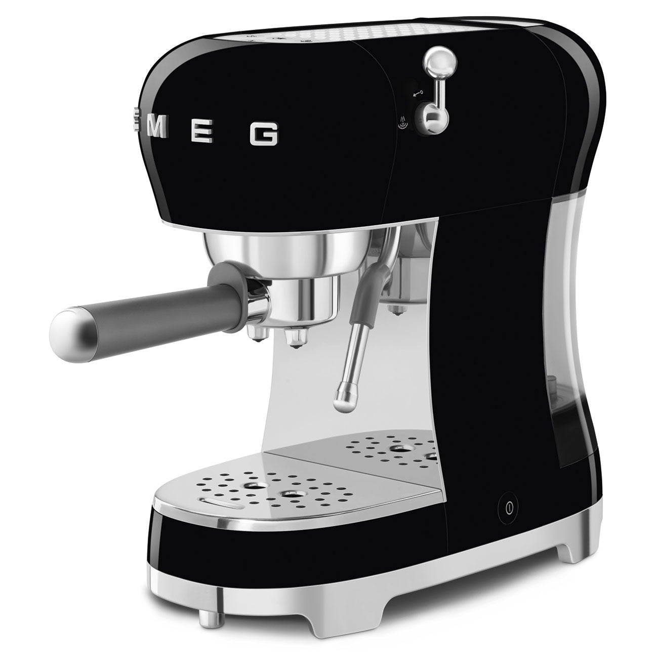 SMEG ECF02BLEU handmatige espressomachine zwart