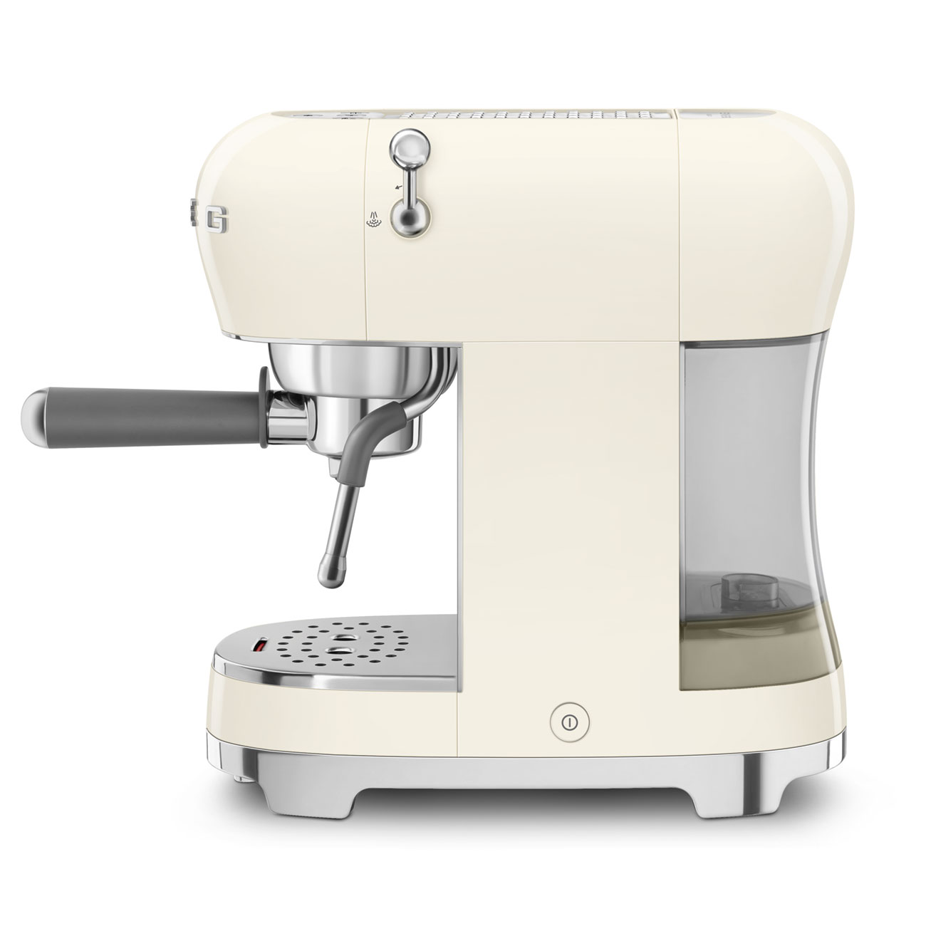 SMEG ECF02CREU handmatige espressomachine crème