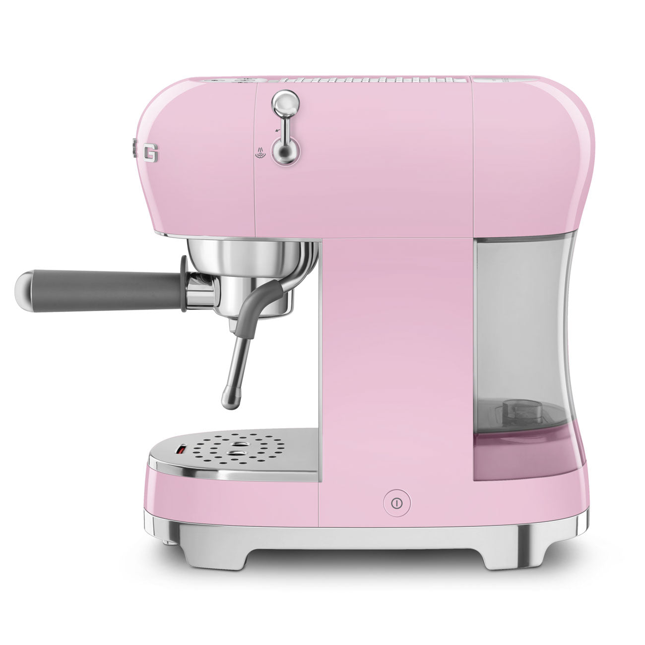 SMEG ECF02PKEU handmatige espressomachine roze