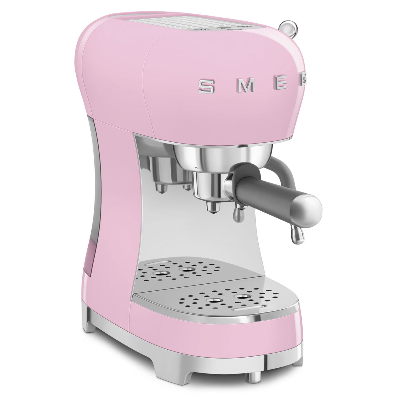 SMEG ECF02PKEU handmatige espressomachine roze