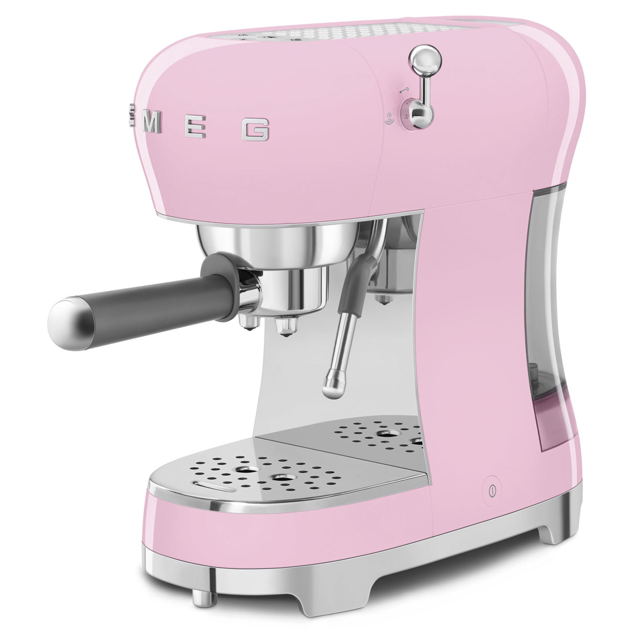 SMEG ECF02PKEU handmatige espressomachine roze