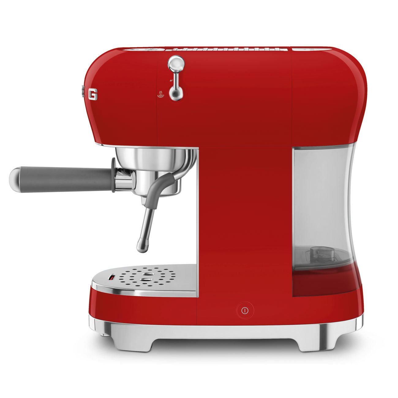 SMEG ECF02RDEU handmatige espressomachine rood