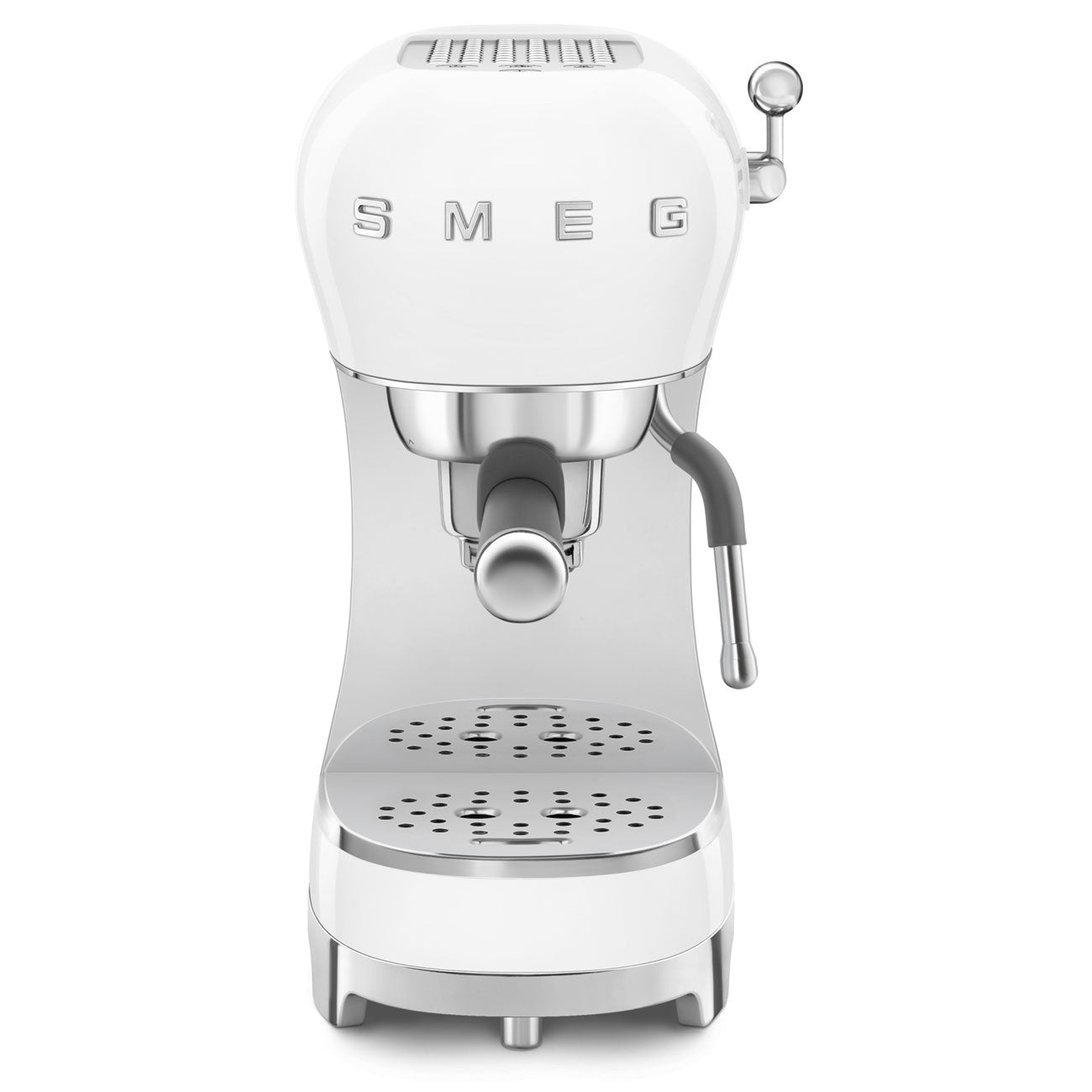 SMEG ECF02WHEU handmatige espressomachine wit