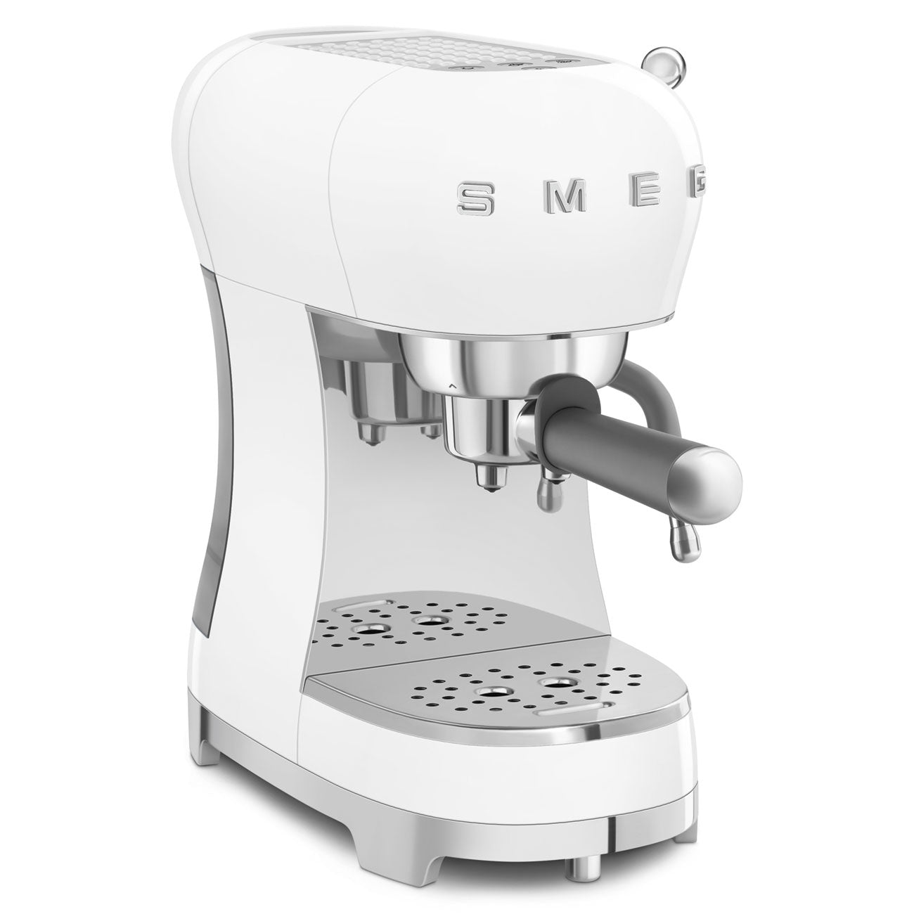 SMEG ECF02WHEU handmatige espressomachine wit