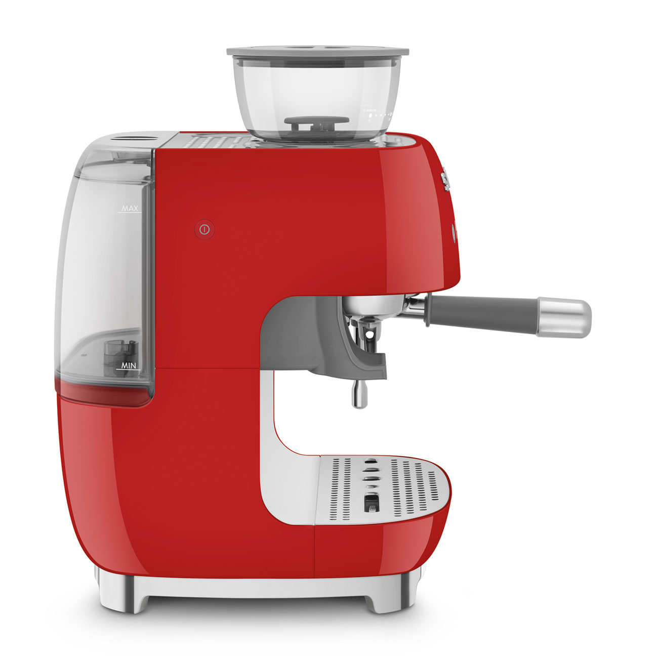 SMEG EGF03RDEU espressomachine met bonenmaler rood