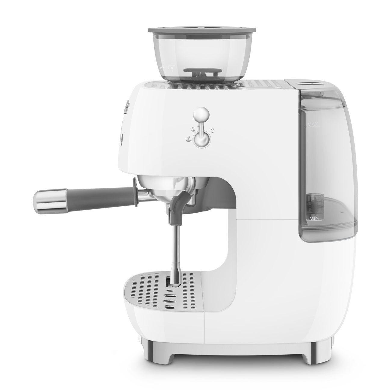 SMEG EGF03WHEU espressomachine met bonenmaler wit