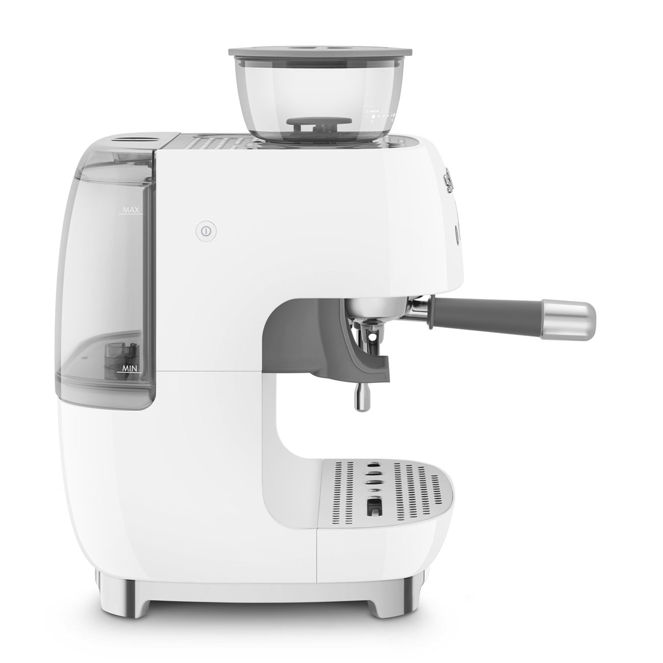 SMEG EGF03WHEU espressomachine met bonenmaler wit