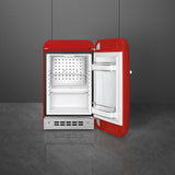 SMEG  FAB5RRD5 tafelmodel retro koelkast Rood