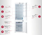 Inventum  IKV1788S Inbouw koel- en vrieskast nismaat 178 cm sleepdeur systeem