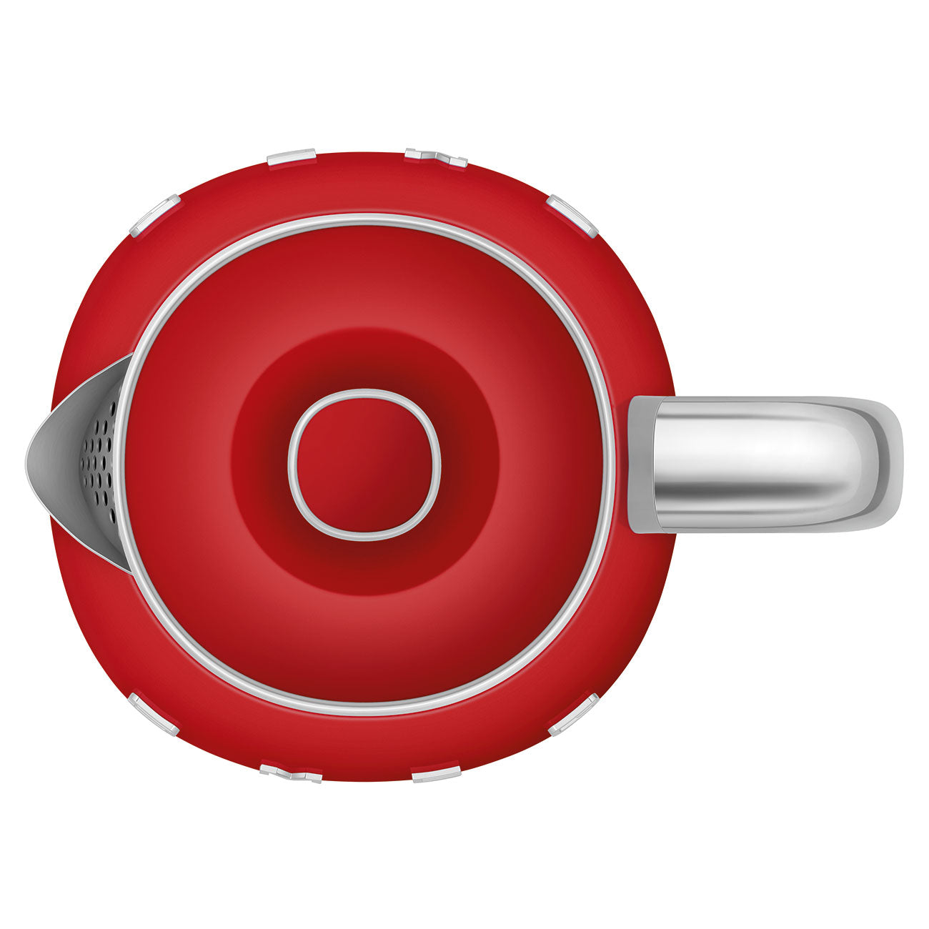 SMEG KLF05RDEU Kettle Standard Waterkokers Rood