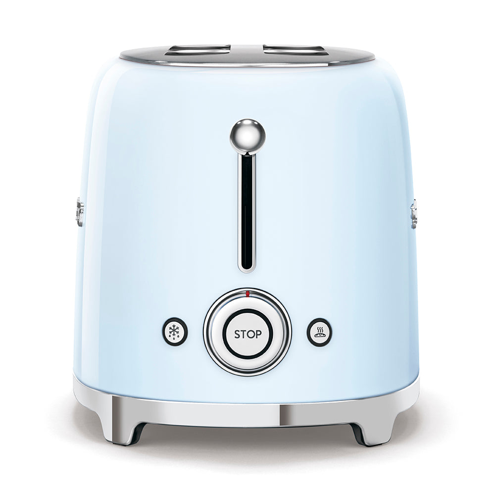 SMEG TSF01PBEU Toaster 2x2 Broodroosters Pastelblauw