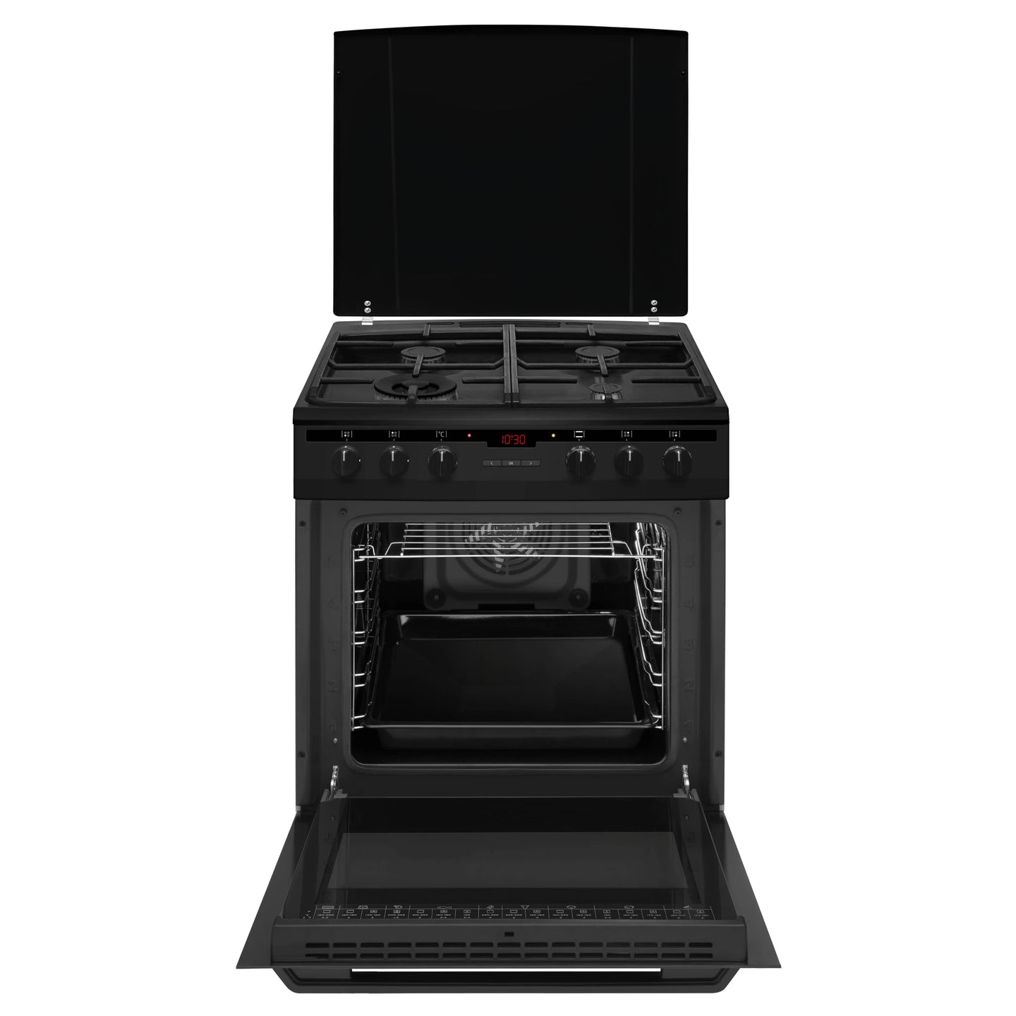 Inventum  VFG6034WGZWA Gasfornuis 60 cm breed