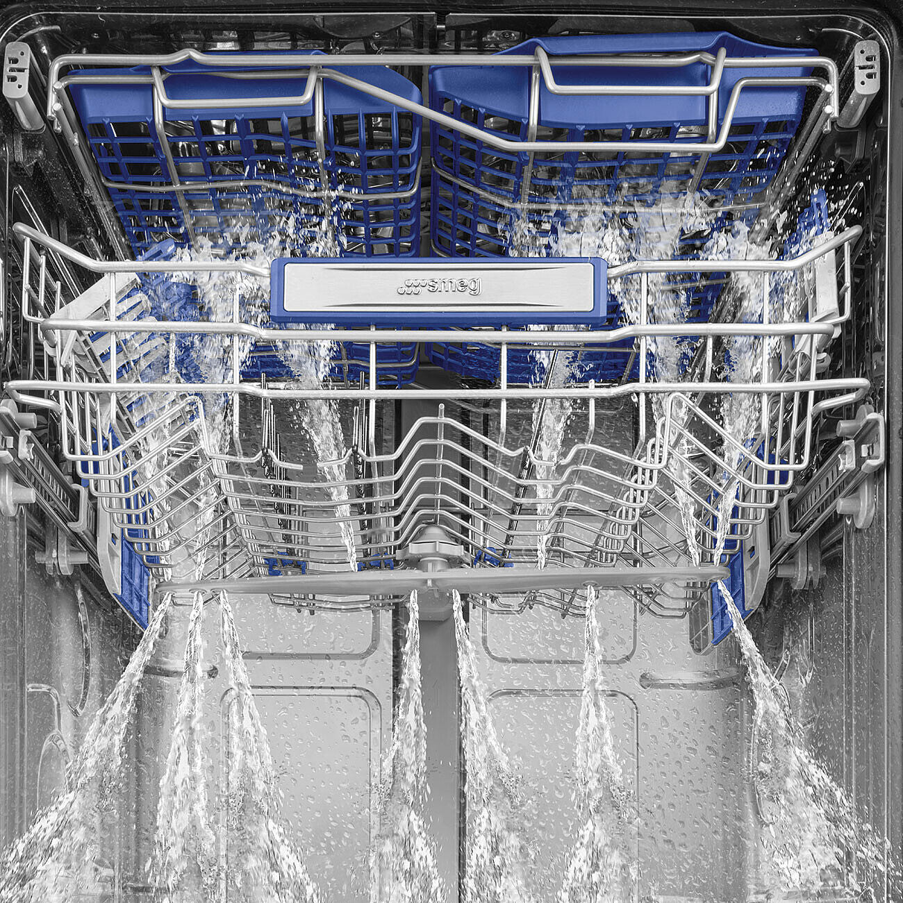 SMEG LVS345BQSTX Vrijstaand Vaatwasser RVS