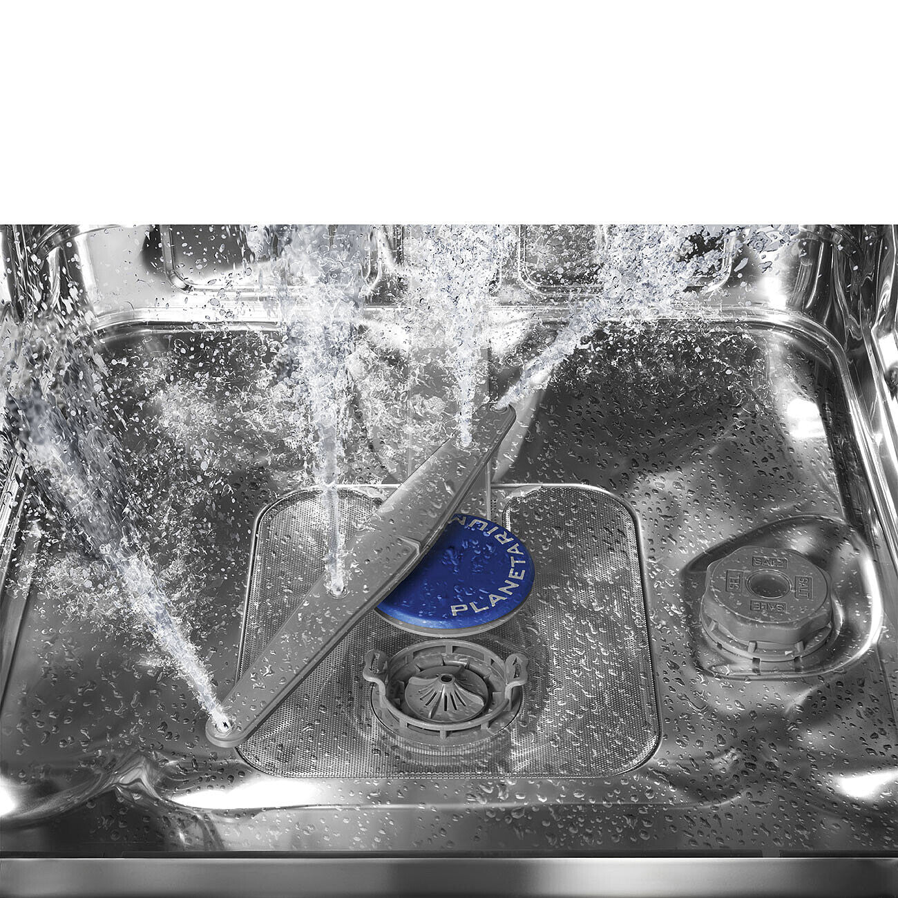 SMEG LVS345BQSTX Vrijstaand Vaatwasser RVS