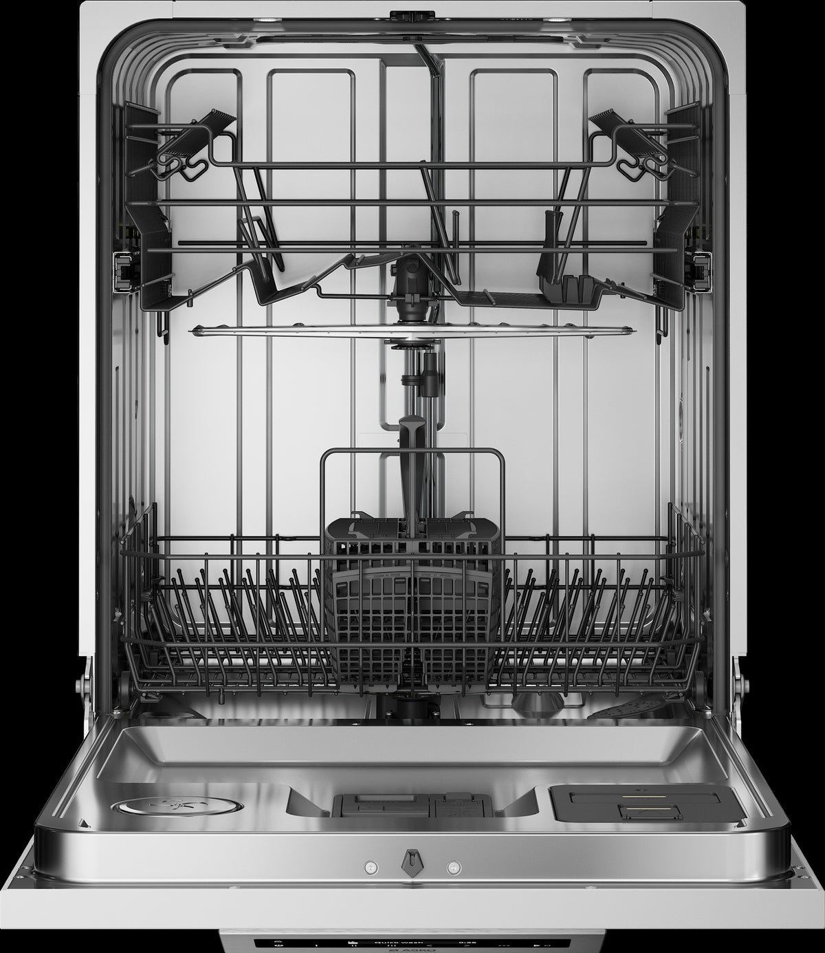 ASKO DWC6422BIW professionele vaatwasser interieur en korven