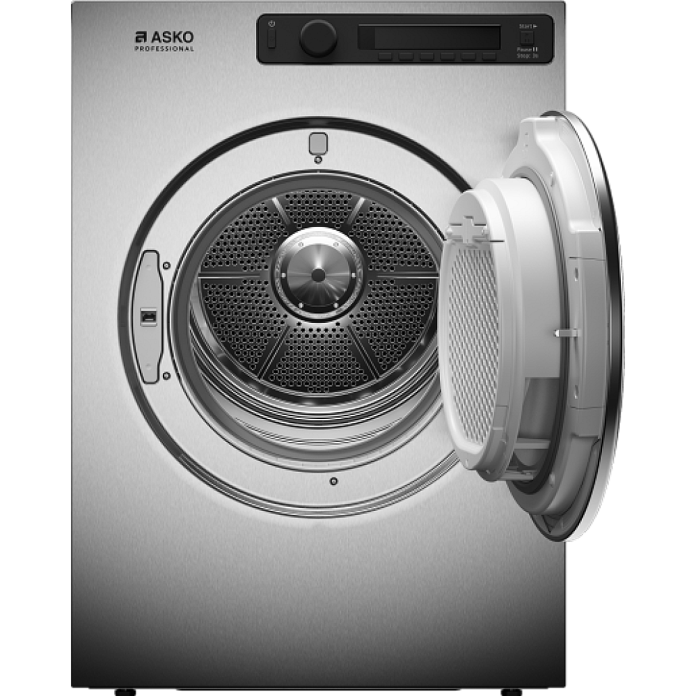 ASKO TDC1773VT professionele luchtafvoerdroger bediening