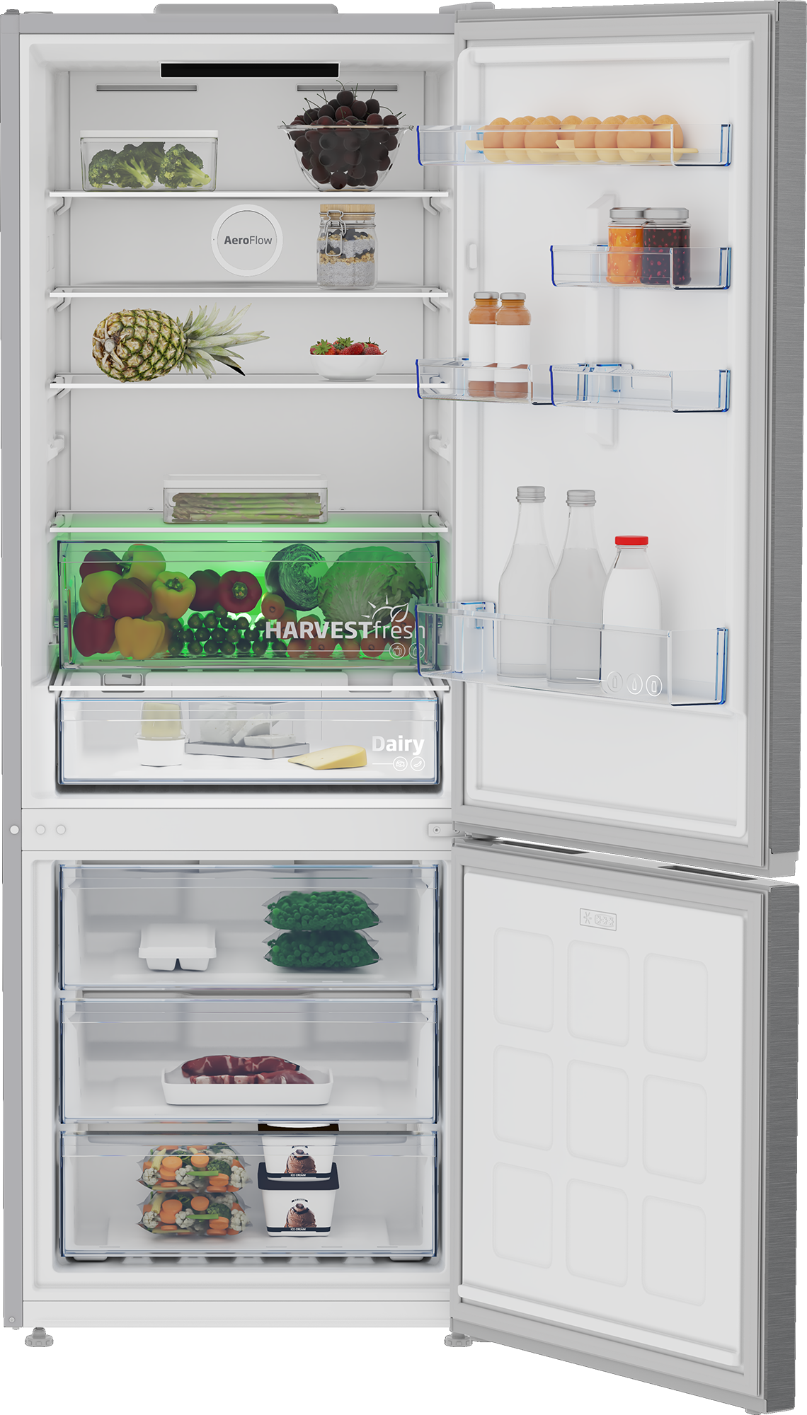 Beko B5RCNE565HXP open interieur