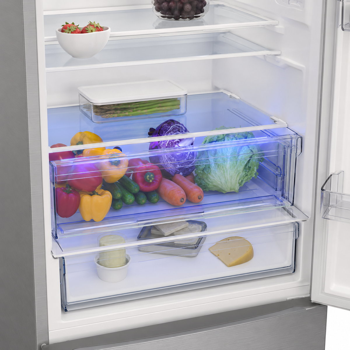 Beko B5RCNE565HXP HarvestFresh lade detail