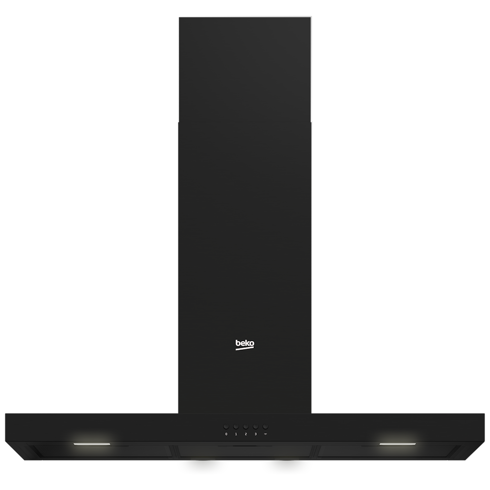Beko BHCB96622BBB afzuigkap 90 cm zwart