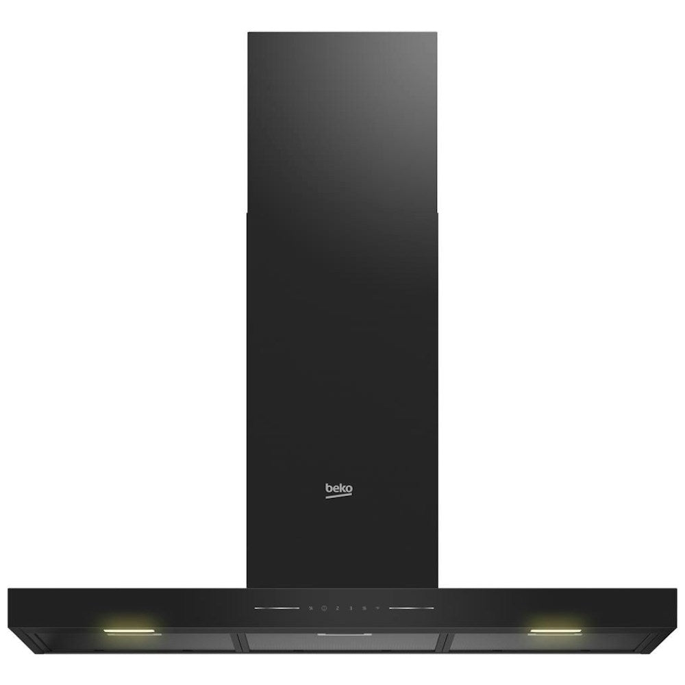 Beko BHCB96641BBBHS afzuigkap 90 cm zwart