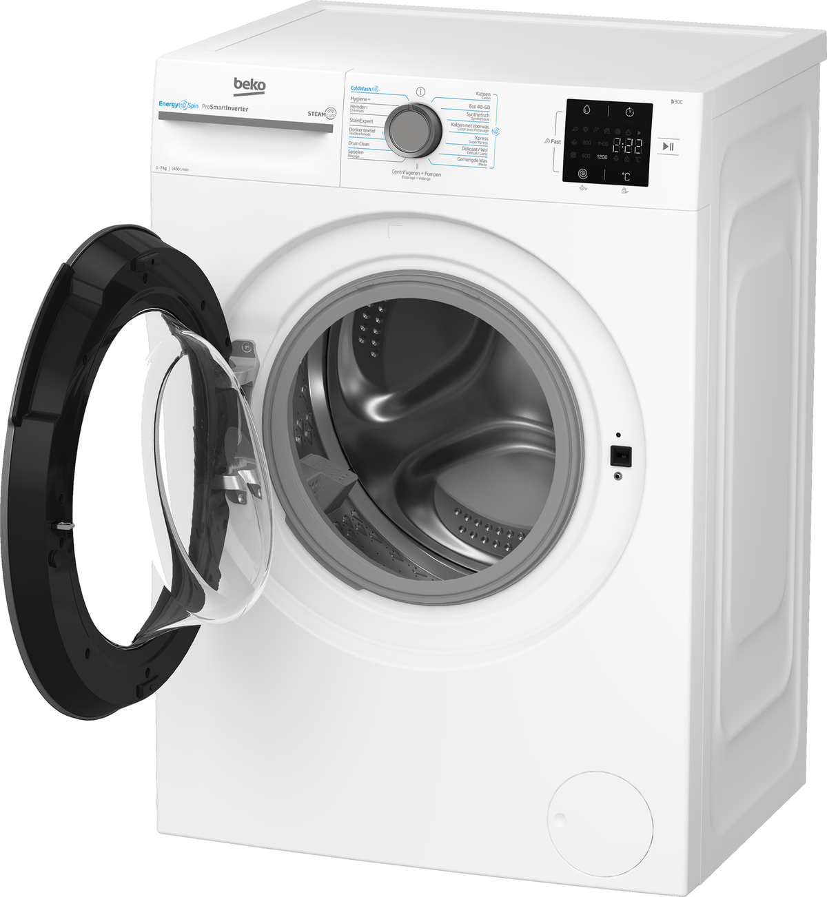 Beko BM3WFU3741S wasmachine