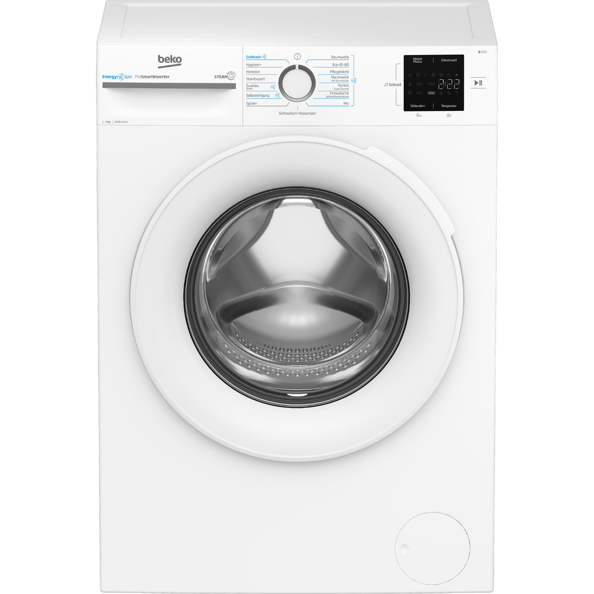 Beko BM3WFU3741W wasmachine