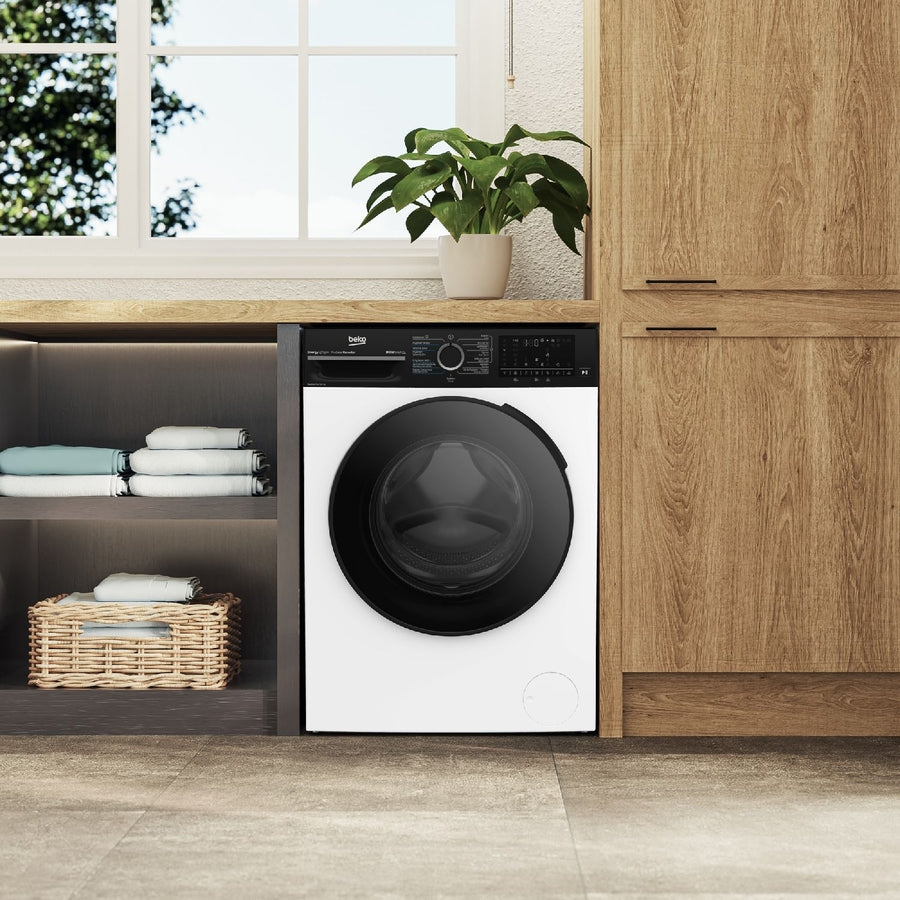 Beko BM5DFT4941B was-droogcombinatie detail