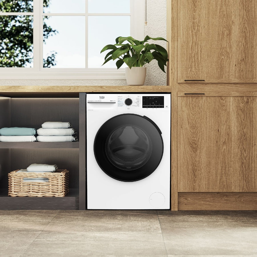 Beko BM5DFT4941W was-droogcombinatie detail