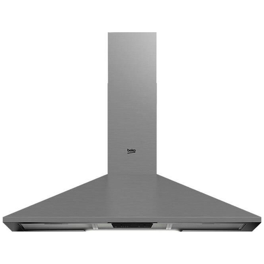 Beko HCP91310I wandschouw afzuigkap 90 cm RVS