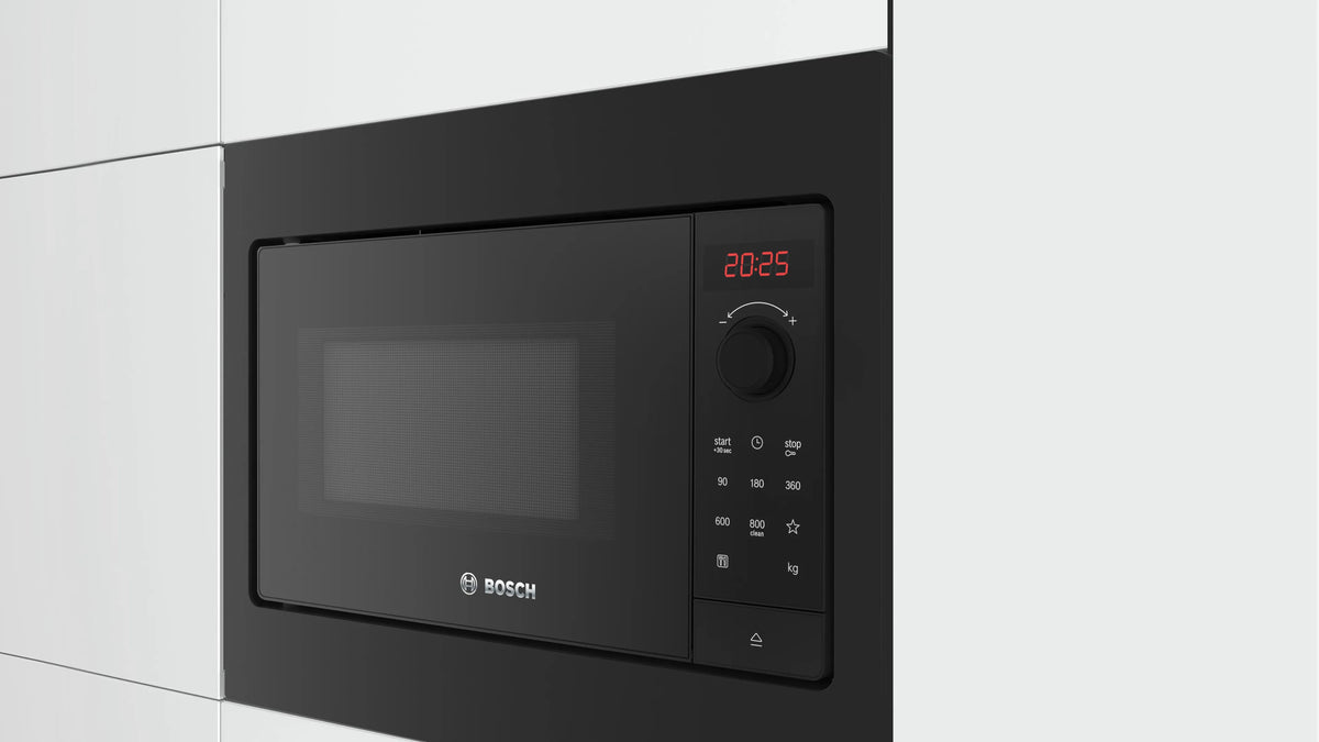 Bosch BFL523MB4 inbouwmagnetron in Zwart – officiële productfoto 2