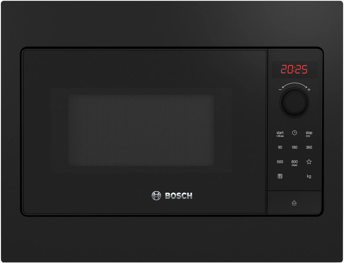 Bosch BFL523MB4 inbouwmagnetron in Zwart – officiële productfoto 1
