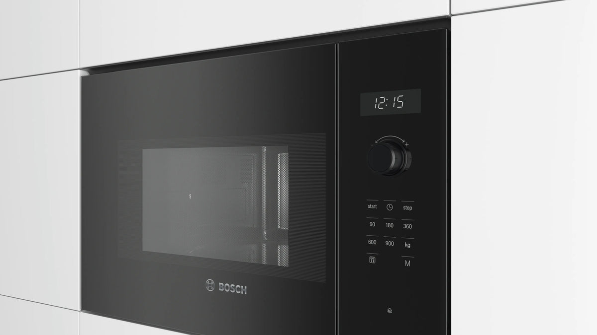 Bosch BFL554MB0 inbouwmagnetron in Zwart – officiële productfoto 2