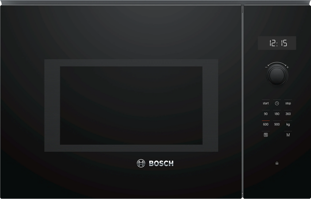 Bosch BFL554MB0 inbouwmagnetron in Zwart – officiële productfoto 1